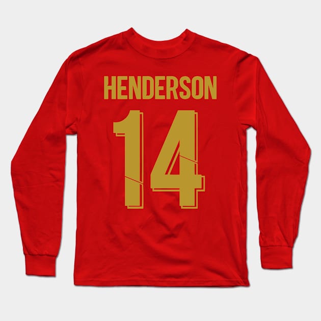 Henderson Prem winner Gold Long Sleeve T-Shirt by Alimator